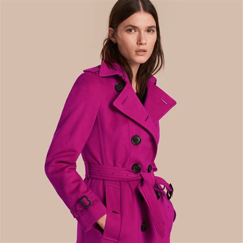 burberry fuschia jacket|Burberry coats for women.